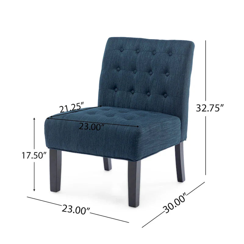 Christopher Knight Home Lewis Tufted Fabric Accent Chair 10