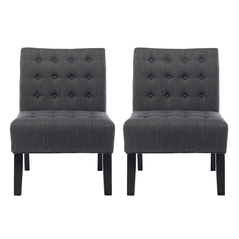 Christopher Knight Home Lewis Tufted Fabric Accent Chair 12