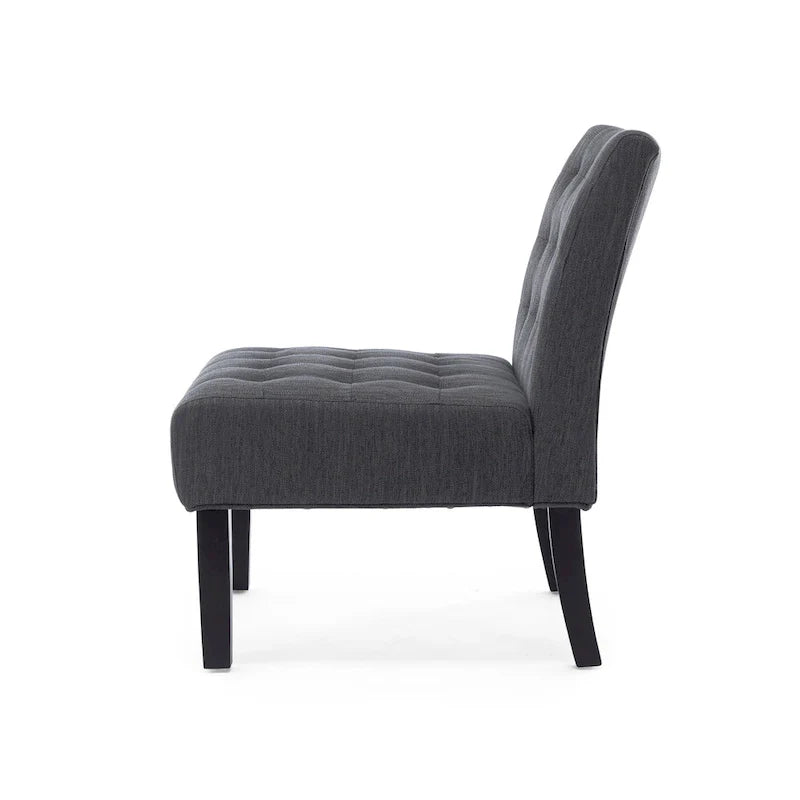 Christopher Knight Home Lewis Tufted Fabric Accent Chair 18