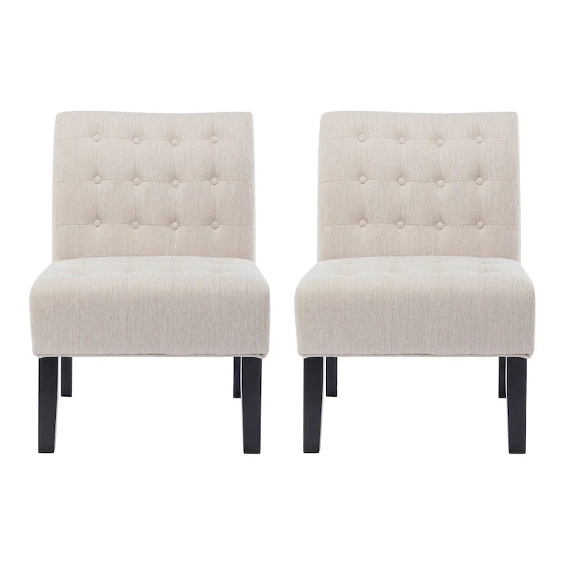 Christopher Knight Home Lewis Tufted Fabric Accent Chair 22