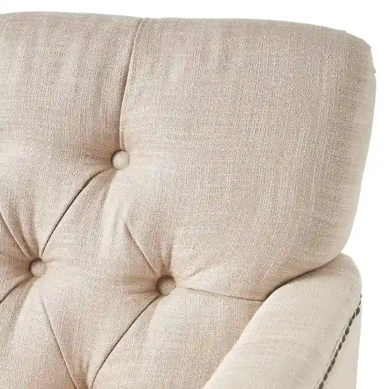 Christopher Knight Home Malone Tufted Back Fabric Club Chair - Dimensions: 28" L x 29.5" W x 33.5" H 7