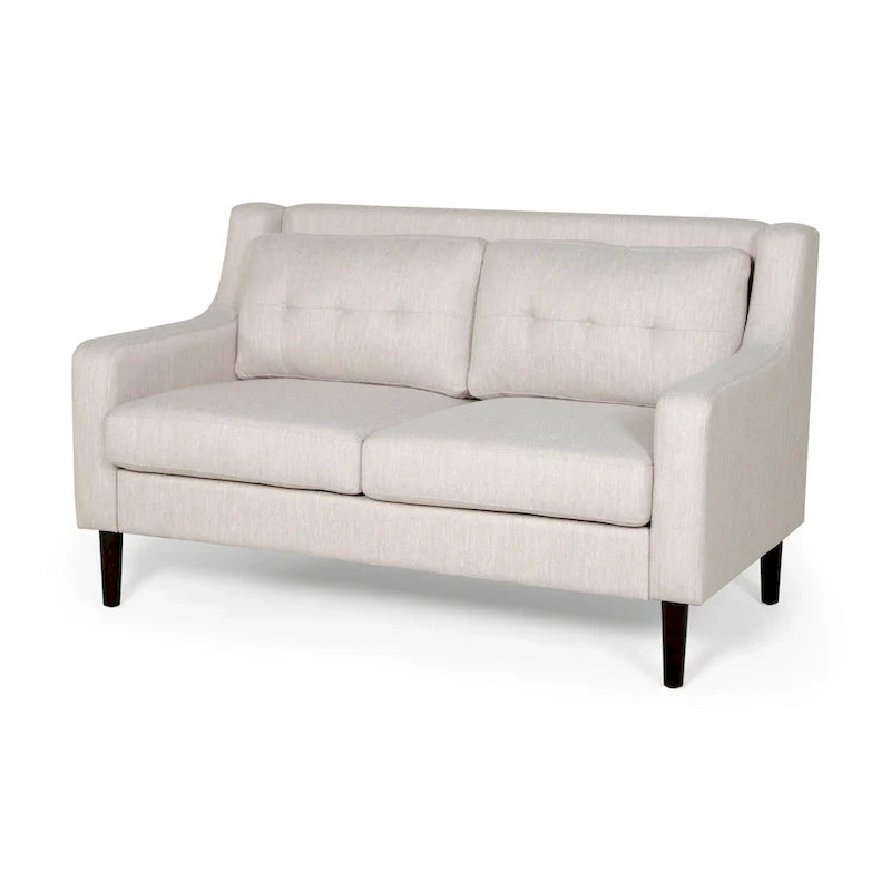 Christopher Knight Home Galene Modern Fabric Loveseat - Dimensions: 58"W x 33.5"L x 34.5"H 2