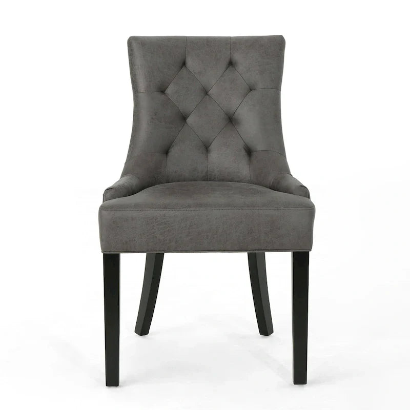 Set of 4 Contemporary Tufted Dining Chairs - Hayden Collection by Christopher Knight Home 10