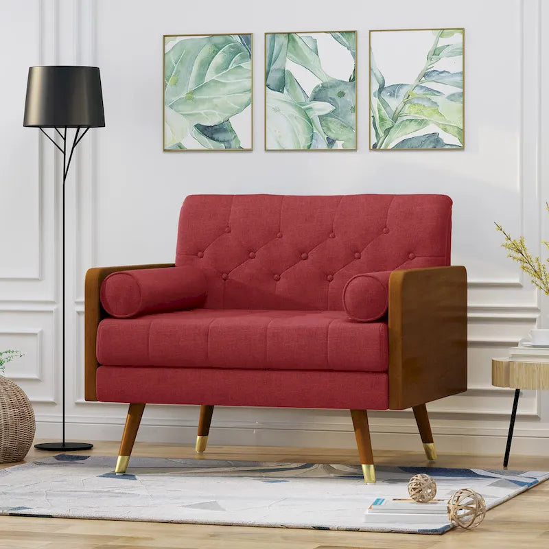 Frankie Mid-Century Modern Club Chair by Christopher Knight Home 1