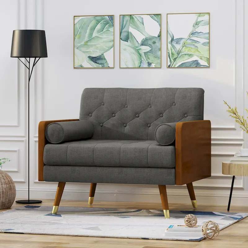 Frankie Mid-Century Modern Club Chair by Christopher Knight Home 7