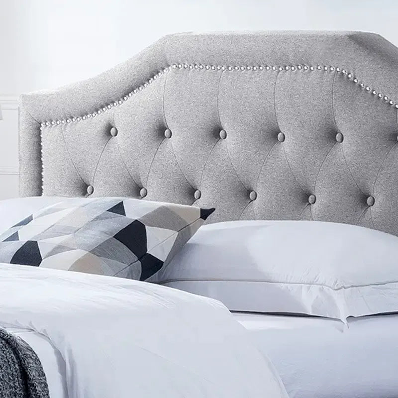 Christopher Knight Home Elinor Queen Upholstered Platform Bed 9