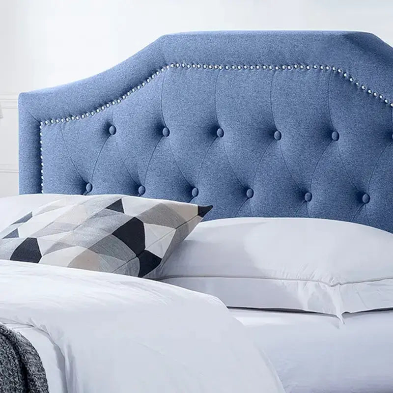 Christopher Knight Home Elinor Queen Upholstered Platform Bed 14