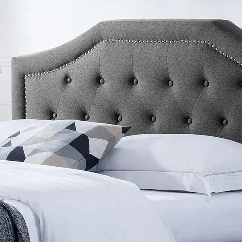 Christopher Knight Home Elinor Queen Upholstered Platform Bed 20