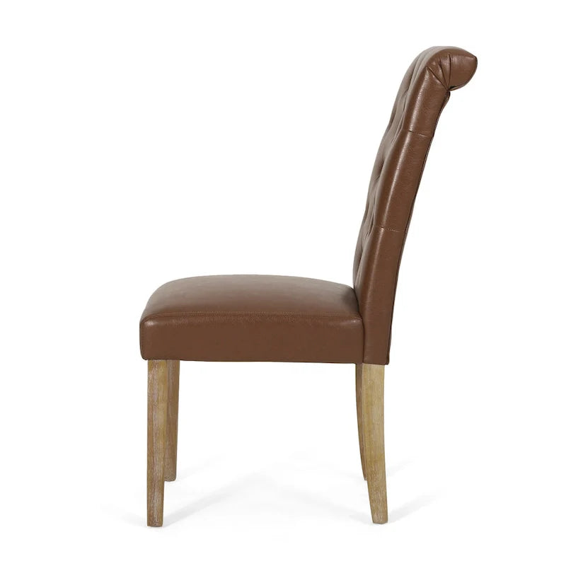 Set of 6 Aruda Upholstered Dining Chairs by Christopher Knight Home 27