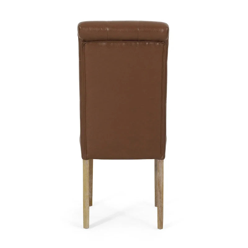Set of 6 Aruda Upholstered Dining Chairs by Christopher Knight Home 28