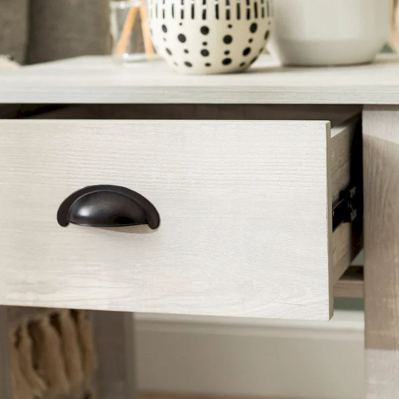 Set of 2 Middlebrook Farmhouse Nightstands with One Drawer 7
