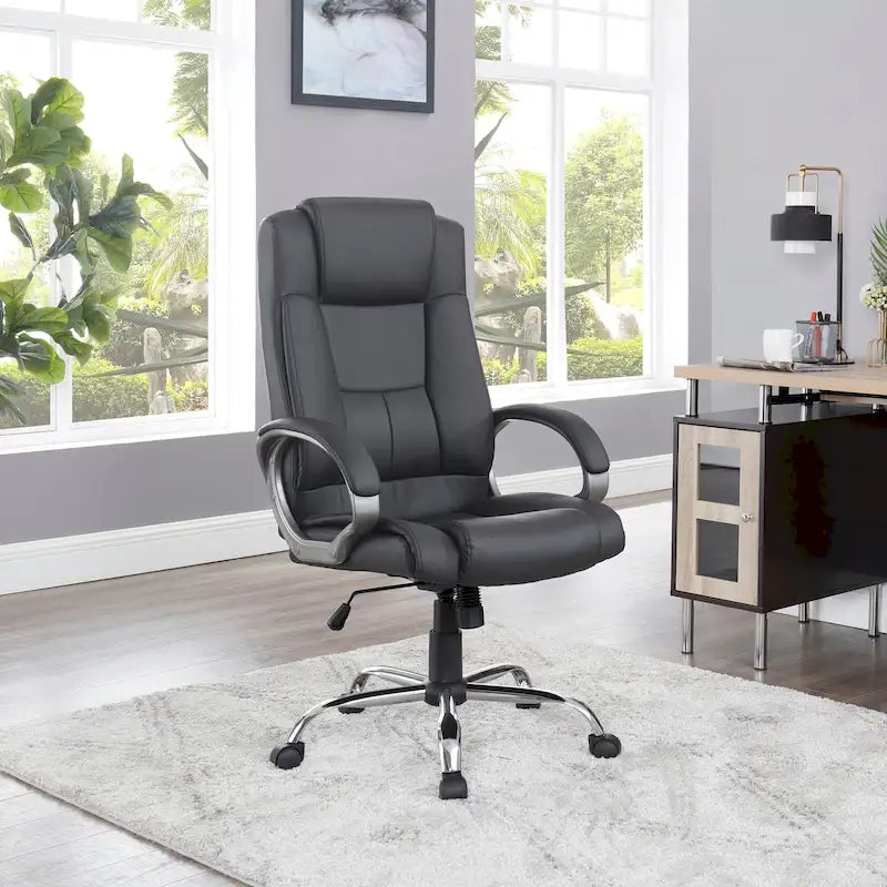 Adjustable Ergonomic Office Chair with Breathable Mesh, Lumbar Support, and 360-Degree Swivel Wheels for Enhanced Mobility 44