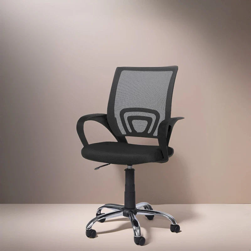 Adjustable Ergonomic Office Chair with Breathable Mesh, Lumbar Support, and 360-Degree Swivel Wheels for Enhanced Mobility 49