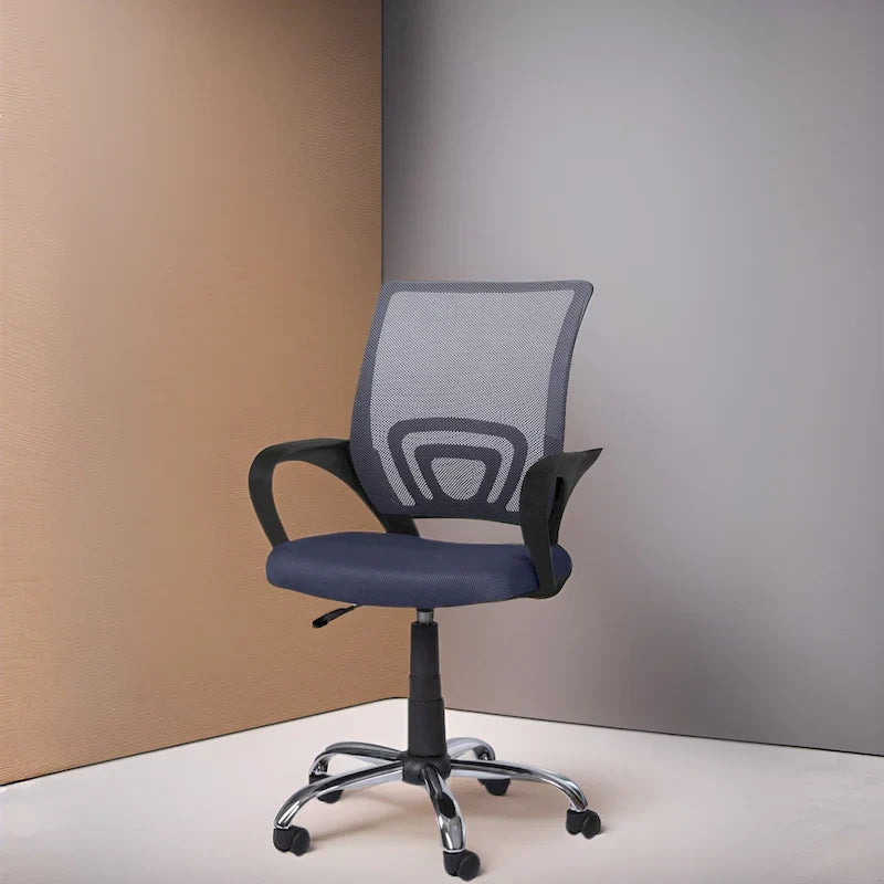 Adjustable Ergonomic Office Chair with Breathable Mesh, Lumbar Support, and 360-Degree Swivel Wheels for Enhanced Mobility 52