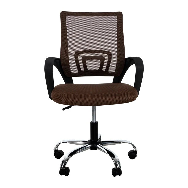 Adjustable Ergonomic Office Chair with Breathable Mesh, Lumbar Support, and 360-Degree Swivel Wheels for Enhanced Mobility 4
