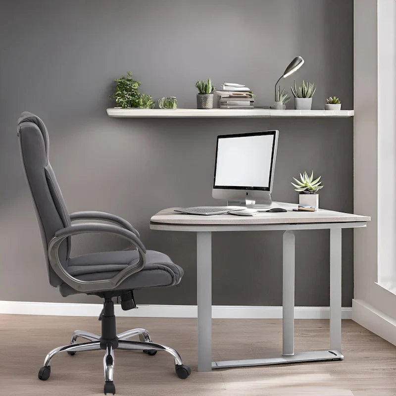 Adjustable Ergonomic Office Chair with Breathable Mesh, Lumbar Support, and 360-Degree Swivel Wheels for Enhanced Mobility 24