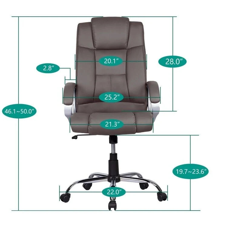 Adjustable Ergonomic Office Chair with Breathable Mesh, Lumbar Support, and 360-Degree Swivel Wheels for Enhanced Mobility 28