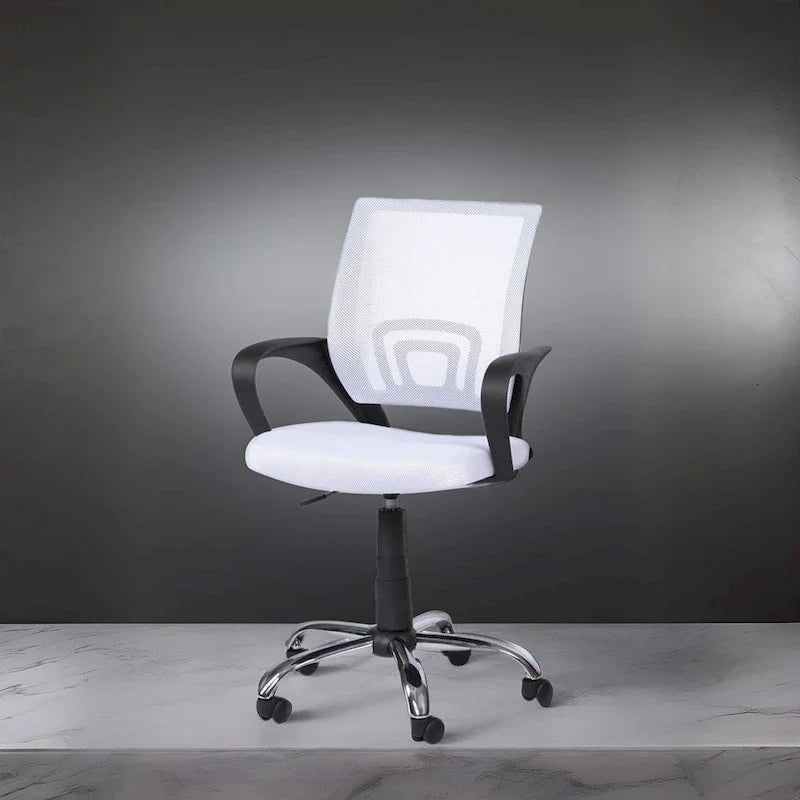 Adjustable Ergonomic Office Chair with Breathable Mesh, Lumbar Support, and 360-Degree Swivel Wheels for Enhanced Mobility 38