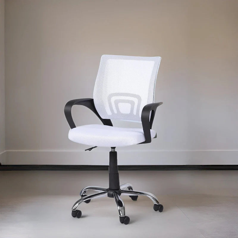 Adjustable Ergonomic Office Chair with Breathable Mesh, Lumbar Support, and 360-Degree Swivel Wheels for Enhanced Mobility 39