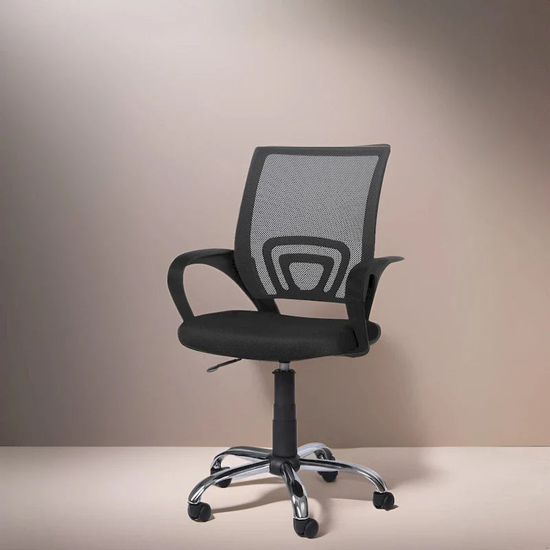 Adjustable Ergonomic Office Chair with Breathable Mesh, Lumbar Support, and 360-Degree Swivel Wheels for Enhanced Mobility 43