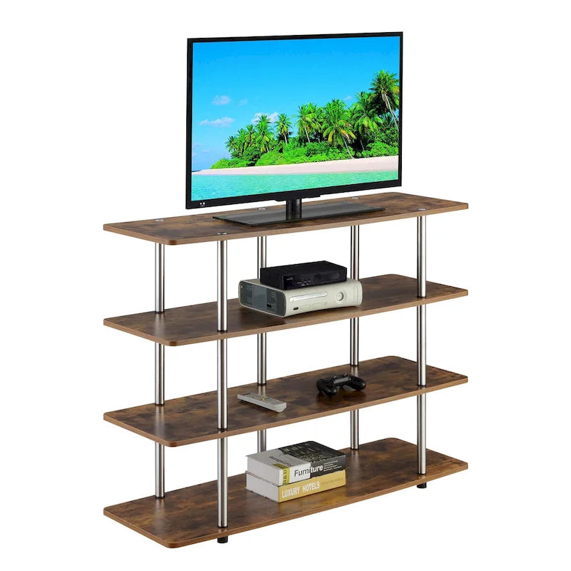 Convenience Concepts Designs2Go XL 55-Inch Highboy 4-Tier Television Stand 15