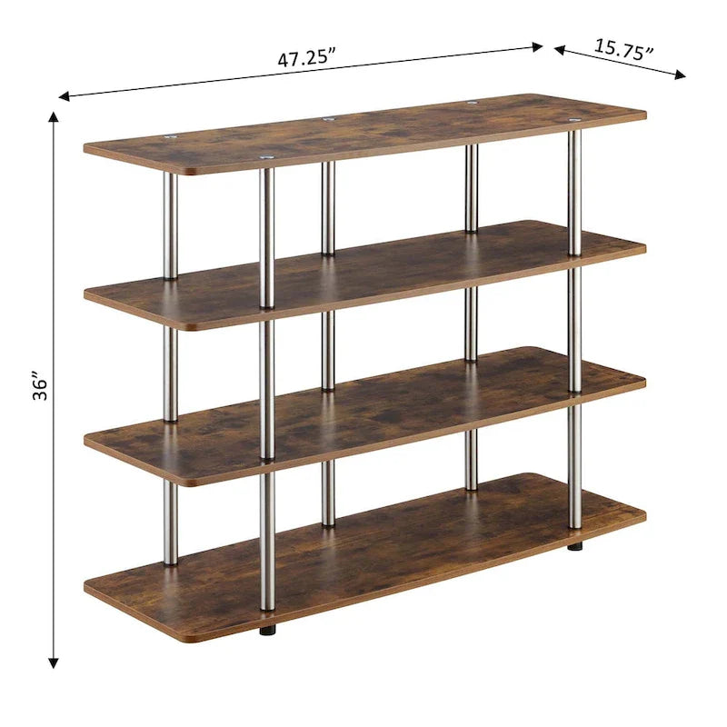 Convenience Concepts Designs2Go XL 55-Inch Highboy 4-Tier Television Stand 16