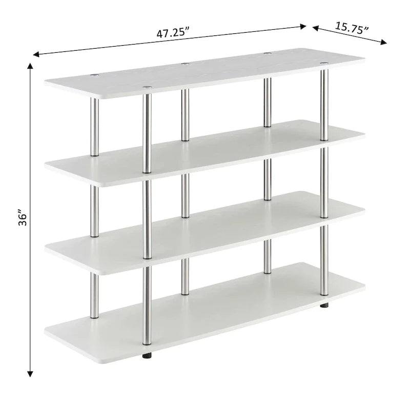 Convenience Concepts Designs2Go XL 55-Inch Highboy 4-Tier Television Stand 28