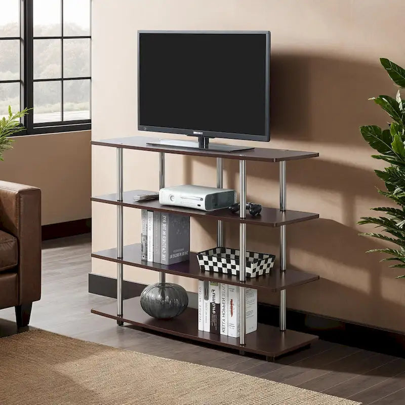 Convenience Concepts Designs2Go XL 55-Inch Highboy 4-Tier Television Stand 30