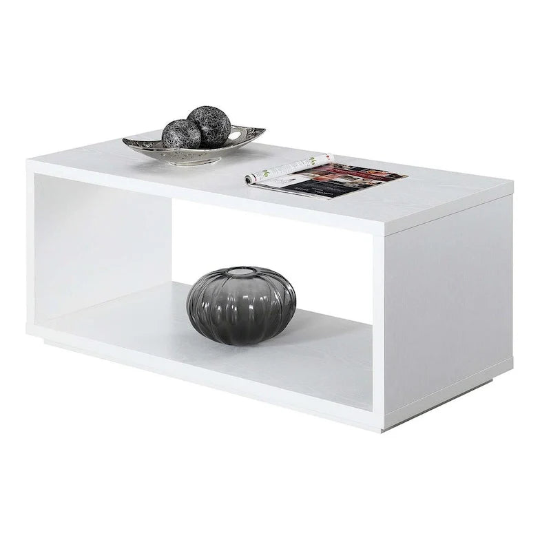 Northfield Admiral Coffee Table with Shelf by Convenience Concepts 3