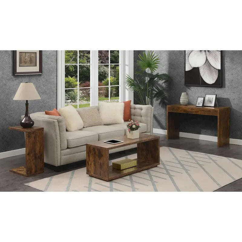 Northfield Admiral Coffee Table with Shelf by Convenience Concepts 8