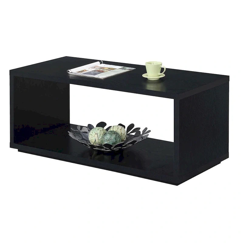 Northfield Admiral Coffee Table with Shelf by Convenience Concepts 13