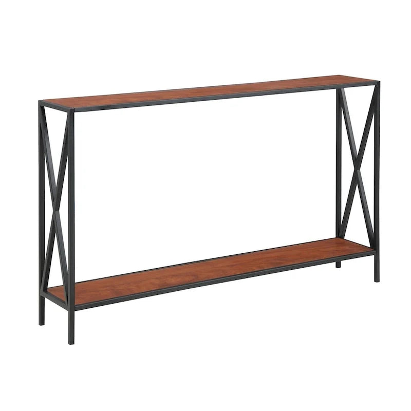 Tucson Console Table with Shelf by Convenience Concepts 2