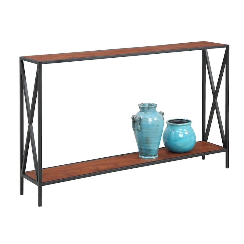 Tucson Console Table with Shelf by Convenience Concepts 3