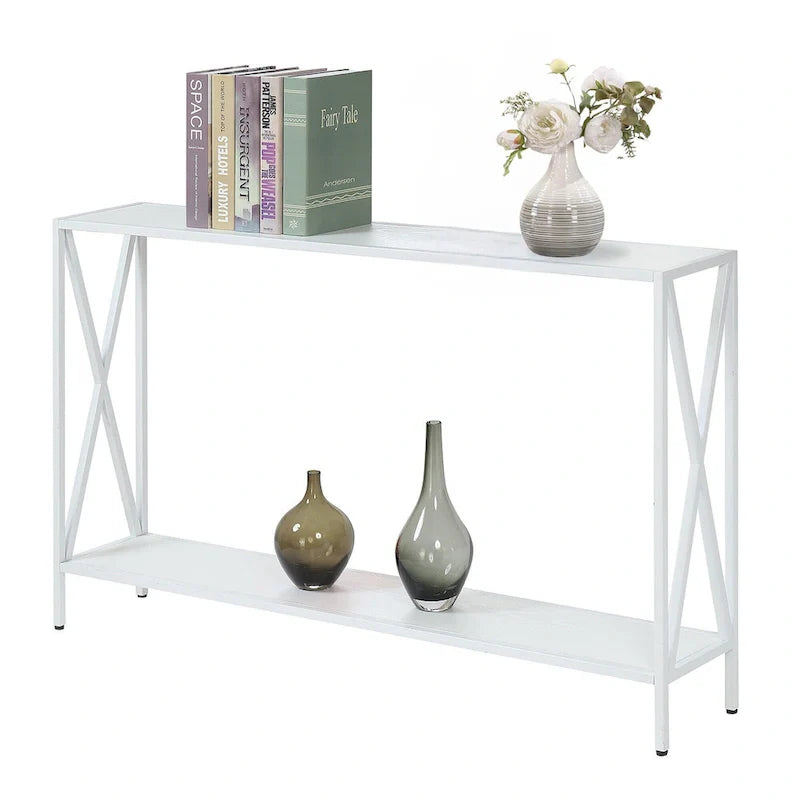 Tucson Console Table with Shelf by Convenience Concepts 6