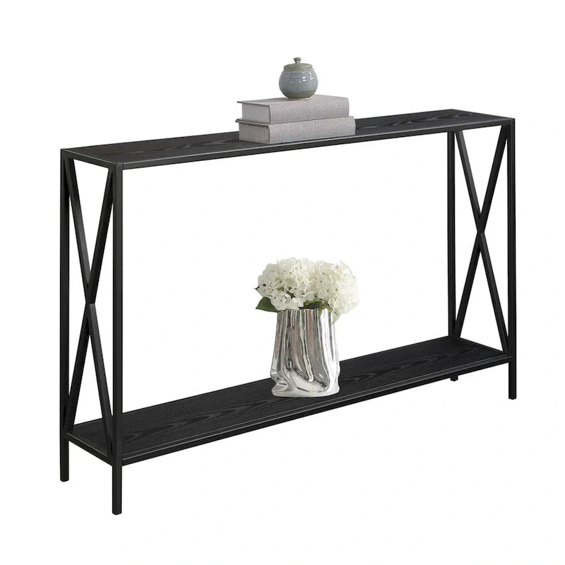 Tucson Console Table with Shelf by Convenience Concepts 11