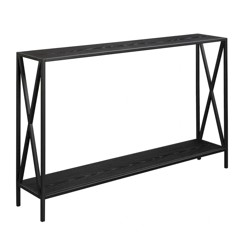 Tucson Console Table with Shelf by Convenience Concepts 12