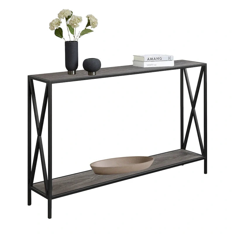 Tucson Console Table with Shelf by Convenience Concepts 15