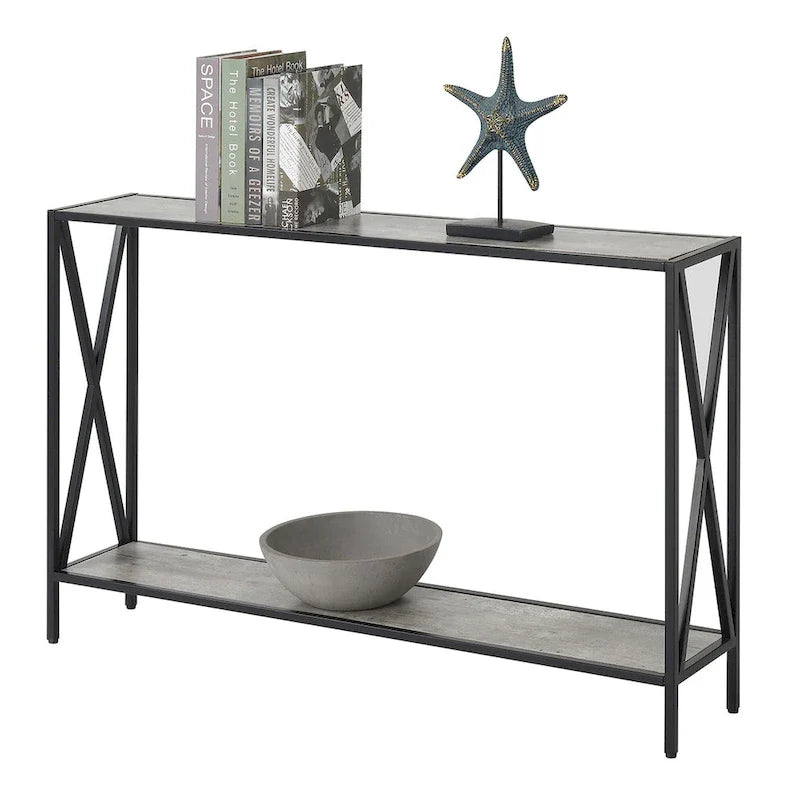 Tucson Console Table with Shelf by Convenience Concepts 23