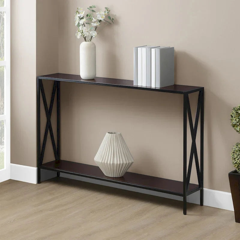 Tucson Console Table with Shelf by Convenience Concepts 29