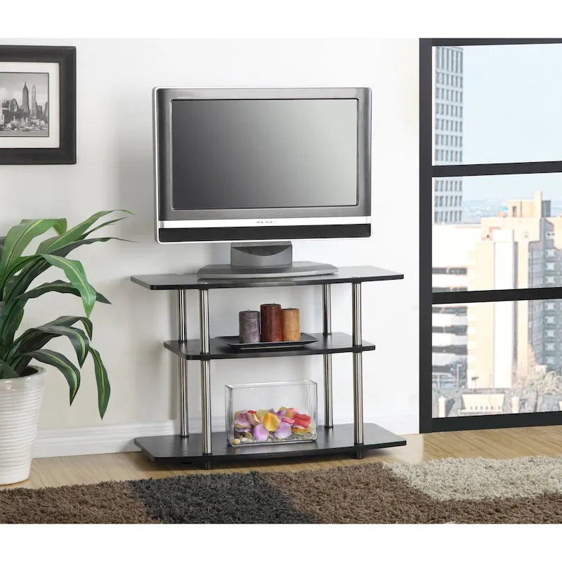 Convenience Concepts Designs2Go Tool-Free 3-Tier TV Stand 1