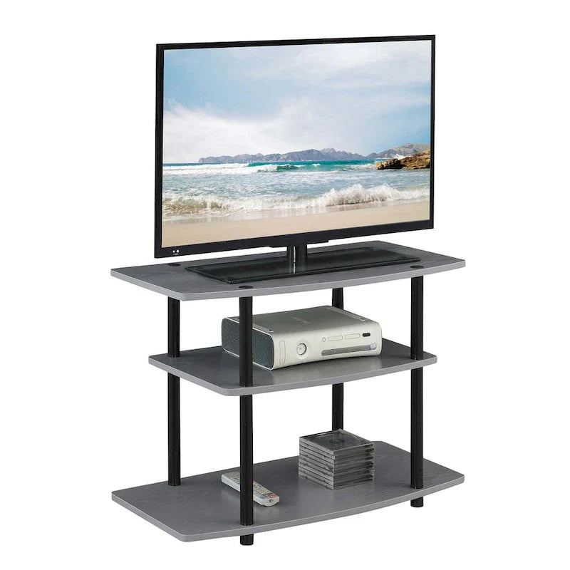 Convenience Concepts Designs2Go Tool-Free 3-Tier TV Stand 7