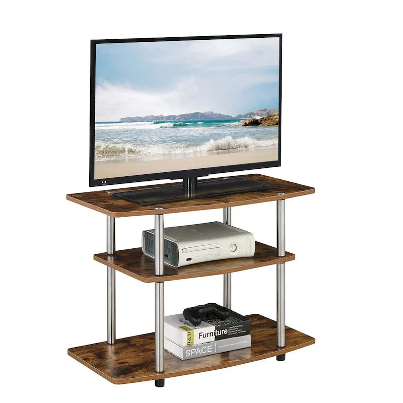 Convenience Concepts Designs2Go Tool-Free 3-Tier TV Stand 17