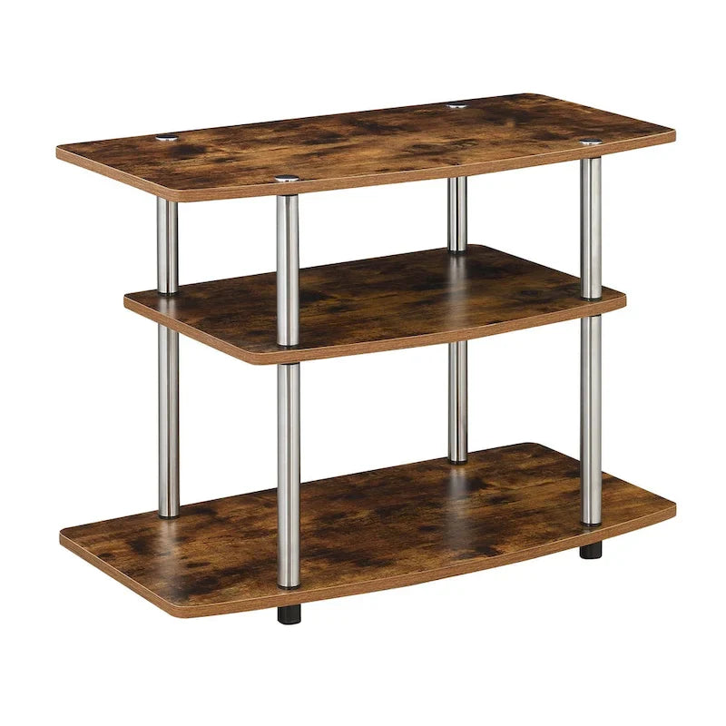 Convenience Concepts Designs2Go Tool-Free 3-Tier TV Stand 19