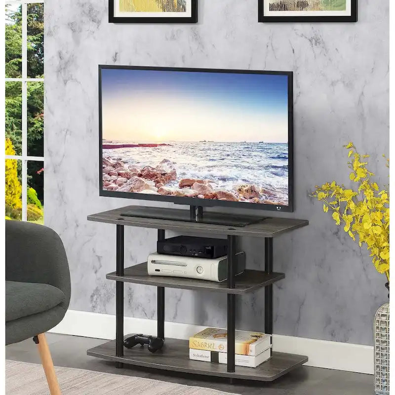 Convenience Concepts Designs2Go Tool-Free 3-Tier TV Stand 20