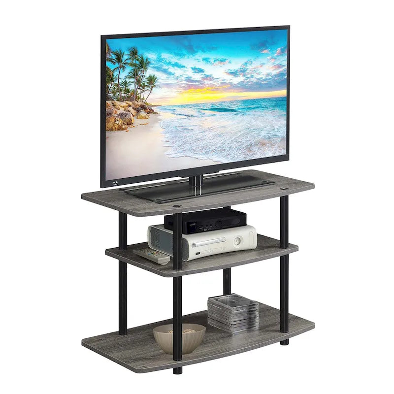 Convenience Concepts Designs2Go Tool-Free 3-Tier TV Stand 21
