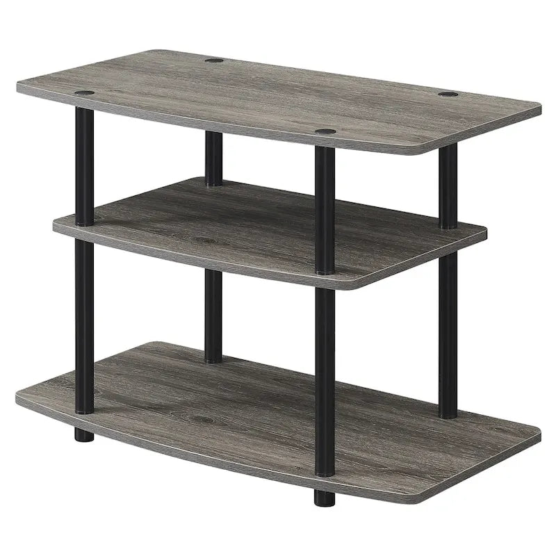 Convenience Concepts Designs2Go Tool-Free 3-Tier TV Stand 23