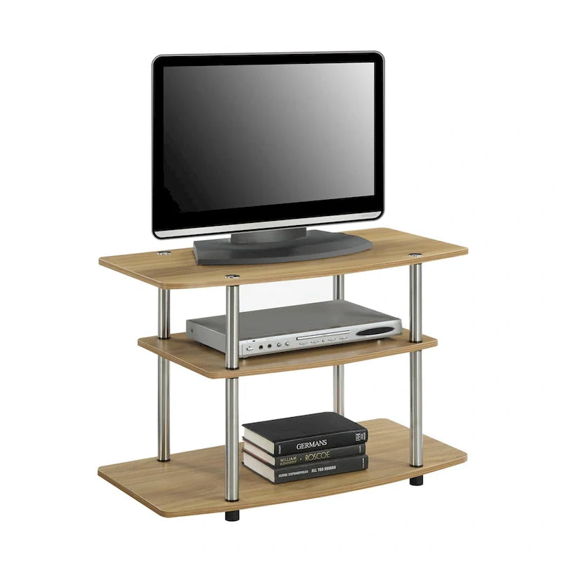 Convenience Concepts Designs2Go Tool-Free 3-Tier TV Stand 25