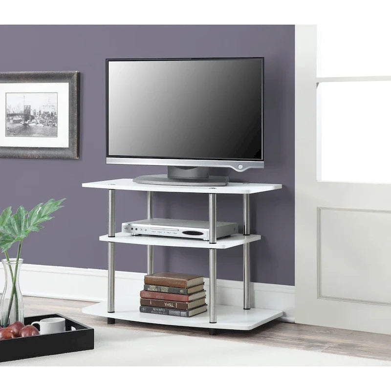 Convenience Concepts Designs2Go Tool-Free 3-Tier TV Stand 27