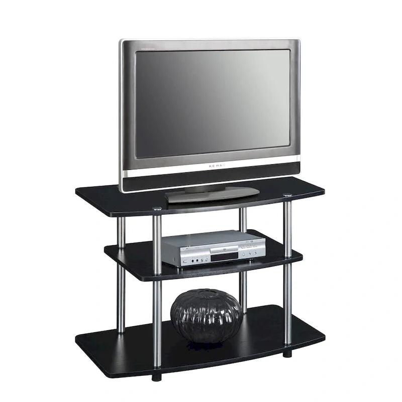Convenience Concepts Designs2Go Tool-Free 3-Tier TV Stand 34