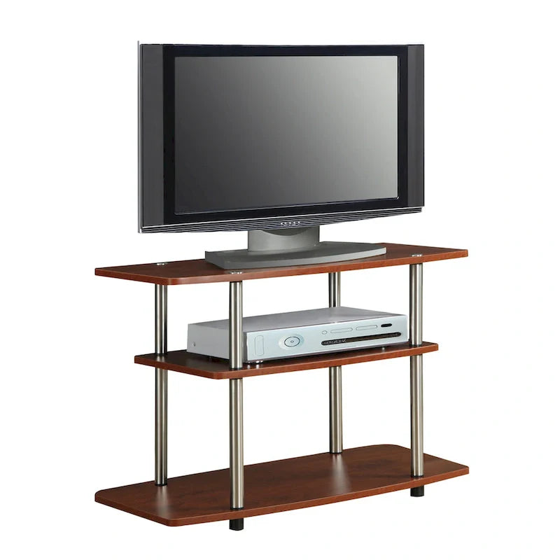 Convenience Concepts Designs2Go Tool-Free 3-Tier TV Stand 38